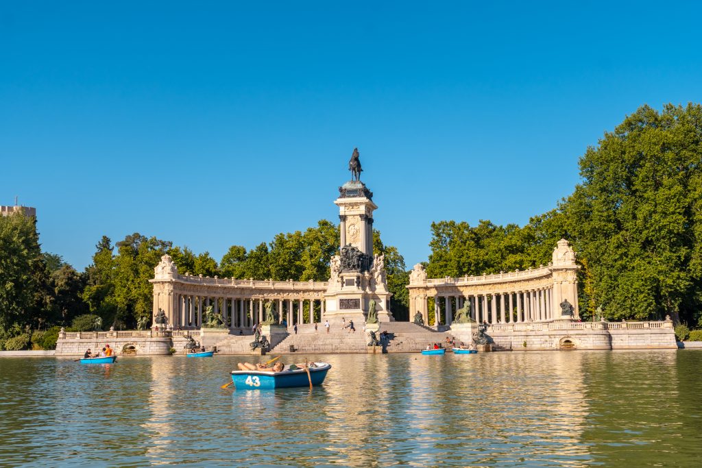 Tour en bicicleta Parque del Retiro